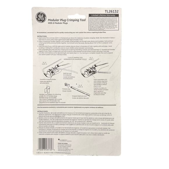 GE Modular plug crimping tool TL26132 - Picture 4 of 4